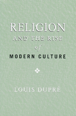 Book cover for Religion and the Rise of Modern Culture