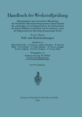 Cover of Pruf- Und Messeinrichtungen