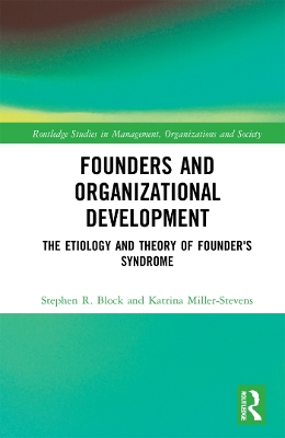 Book cover for Founders and Organizational Development