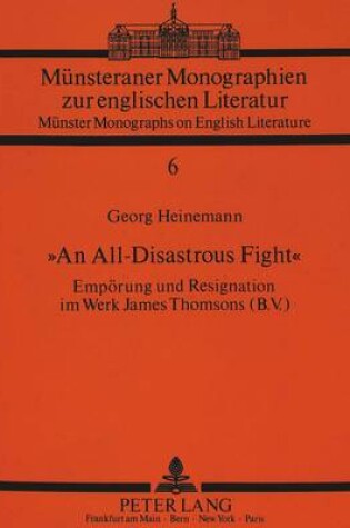 Cover of -An All-Disastrous Fight-