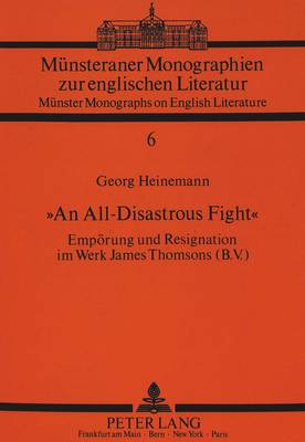 Cover of -An All-Disastrous Fight-