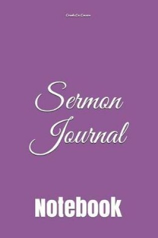 Cover of Sermon Journal