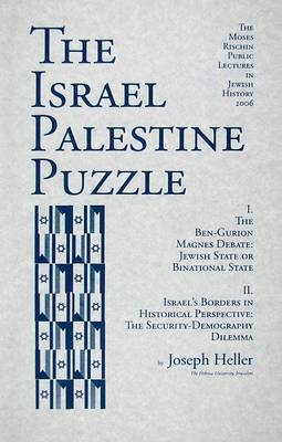 Book cover for The Israel Palestine Puzzle