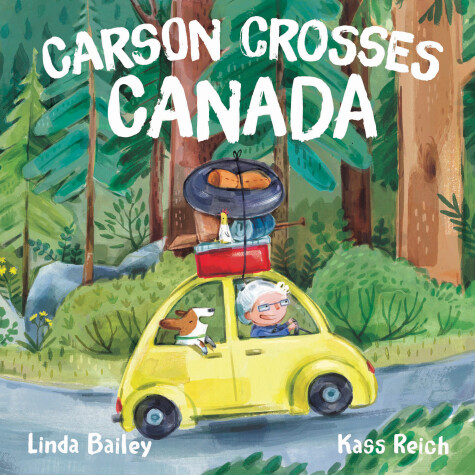 Book cover for Carson Crosses Canada