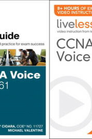 Cover of CCNA Voice 640-461 Official Cert Guide and LiveLessons Bundle