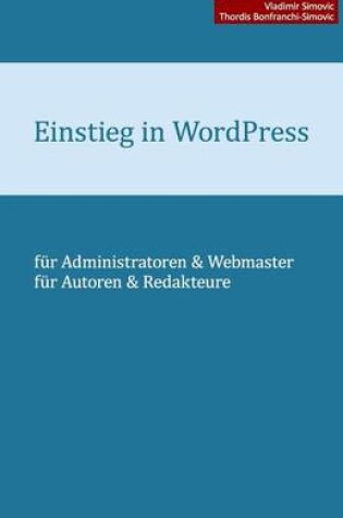 Cover of Einstieg in Wordpress 4.5