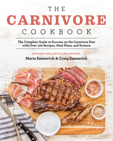 Book cover for The Carnivore Cookbook