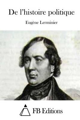 Book cover for De l'histoire politique