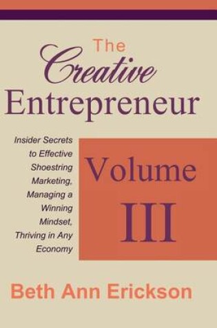 Cover of The Creative Entrepreneur 3