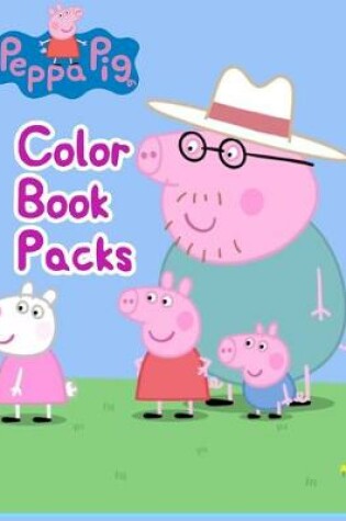 Cover of Peppa Pig Color Book Packs
