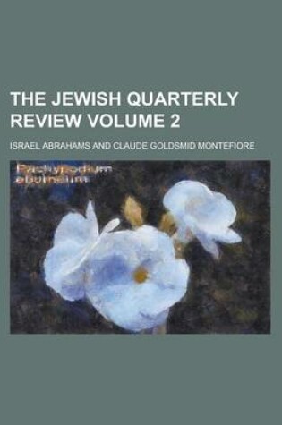 Cover of The Jewish Quarterly Review Volume 2