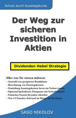 Book cover for Der Weg zur sicheren Investition in Aktien