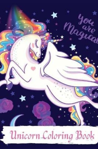 Cover of Unicorn Coloring Book