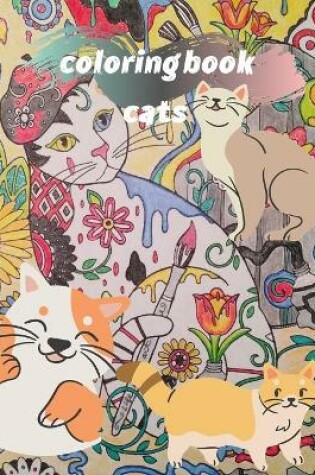 Cover of coloring book cats