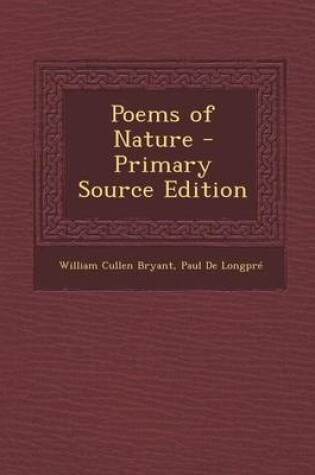 Cover of Poems of Nature