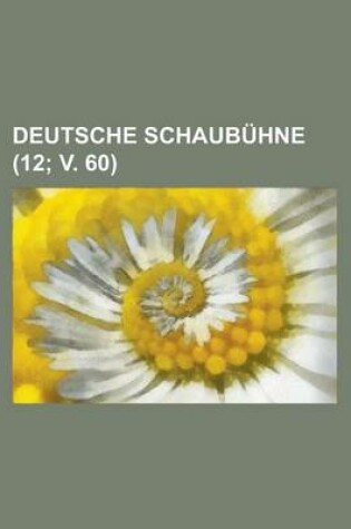 Cover of Deutsche Schaubuhne (12; V. 60 )