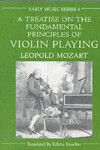 Book cover for A Treatise on the Fundamental Principles of Violin Playing