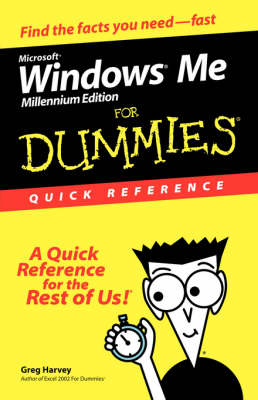 Book cover for Windows Millennium for Dummies Quick Reference