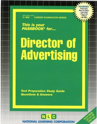 Book cover for Director of Advertising