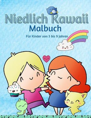 Book cover for Kawaii-Malbuch f�r Kinder von 3-9 Jahren