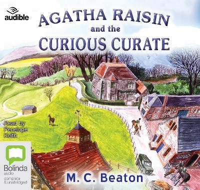 Book cover for Agatha Raisin and the Curious Curate