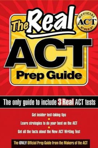 Cover of Real ACT Prep Guide. 1/E