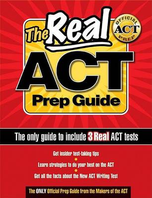 Book cover for Real ACT Prep Guide. 1/E