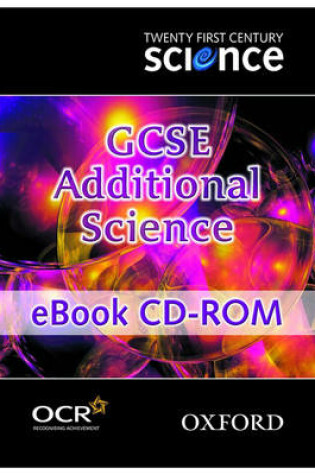 Cover of Twenty First Century Science: GCSE Additional Science e-book