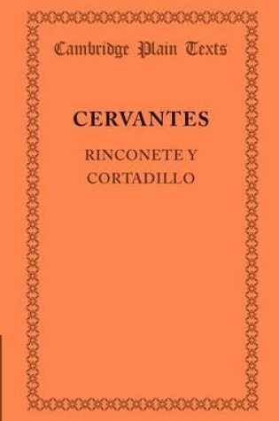 Cover of Rinconete y Cortadillo