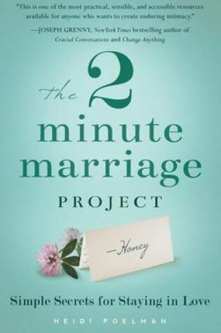 Cover of The 2 Minute Marriage Project