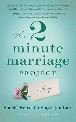 Book cover for The 2 Minute Marriage Project