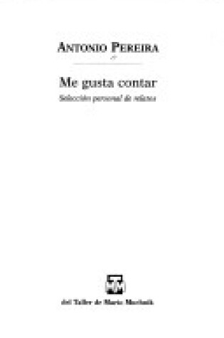 Cover of Me Gusta Contar