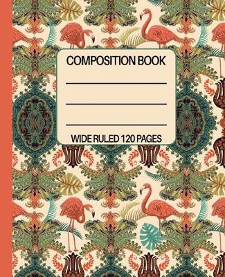 Cover of Wide Ruled Composition Book