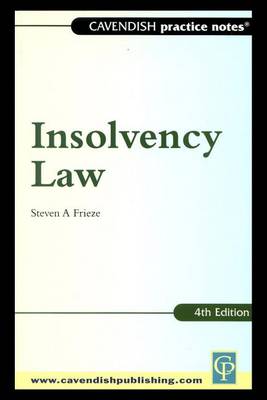 Book cover for Practice Notes on Insolvency Law 3/E