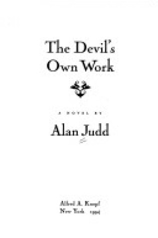 Cover of The Devil's Own Work