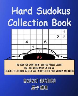 Book cover for Hard Sudokus Collection Book #5