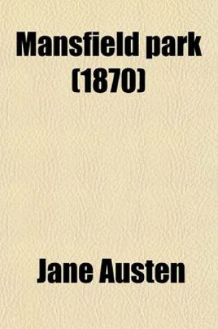 Cover of Mansfield Park (1870)