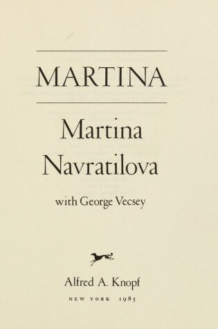 Cover of Martina