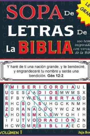 Cover of SOPA de LETRAS de la BIBLIA, Volúmen 1