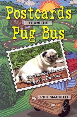 Book cover for Postcards from the Pug Bus