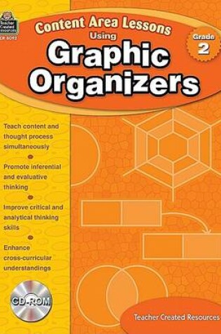 Cover of Content Area Lessons Using Graphic Organizers, Grade 2