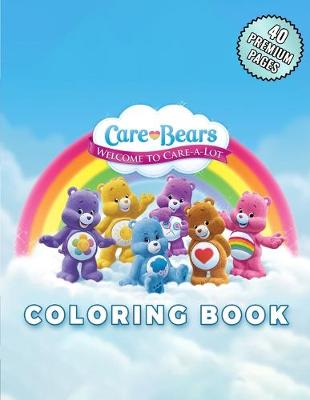 Book cover for The Care Bears Coloring Book