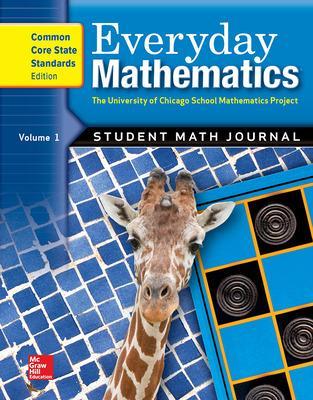 Book cover for Everyday Mathematics, Grade 2, Student Math Journal 1