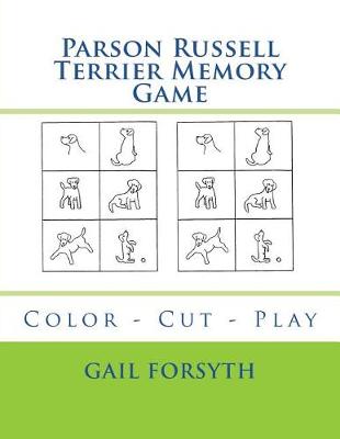 Book cover for Parson Russell Terrier Memory Game