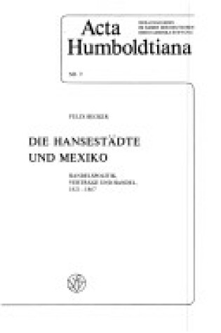 Cover of Die Hansestaedte Und Mexiko