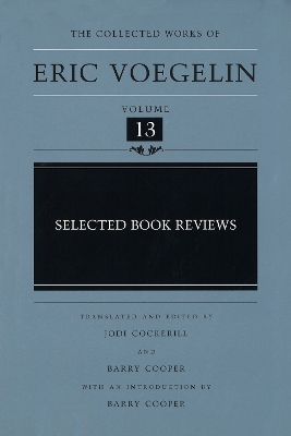 Book cover for Selected Book Reviews (CW13)