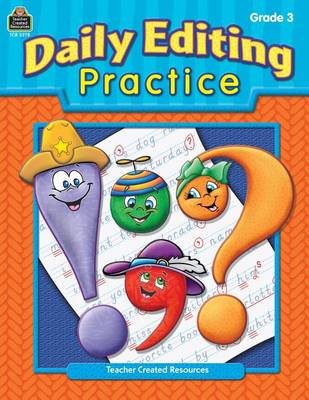 Book cover for Daily Editing Practice, Grade 3