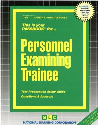 Book cover for Personnel Examining Trainee