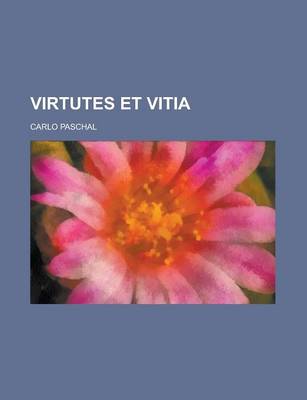 Book cover for Virtutes Et Vitia