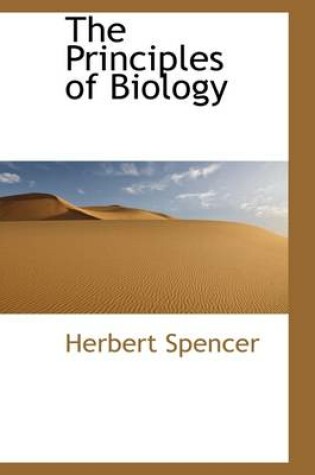 Cover of The Principles of Biology